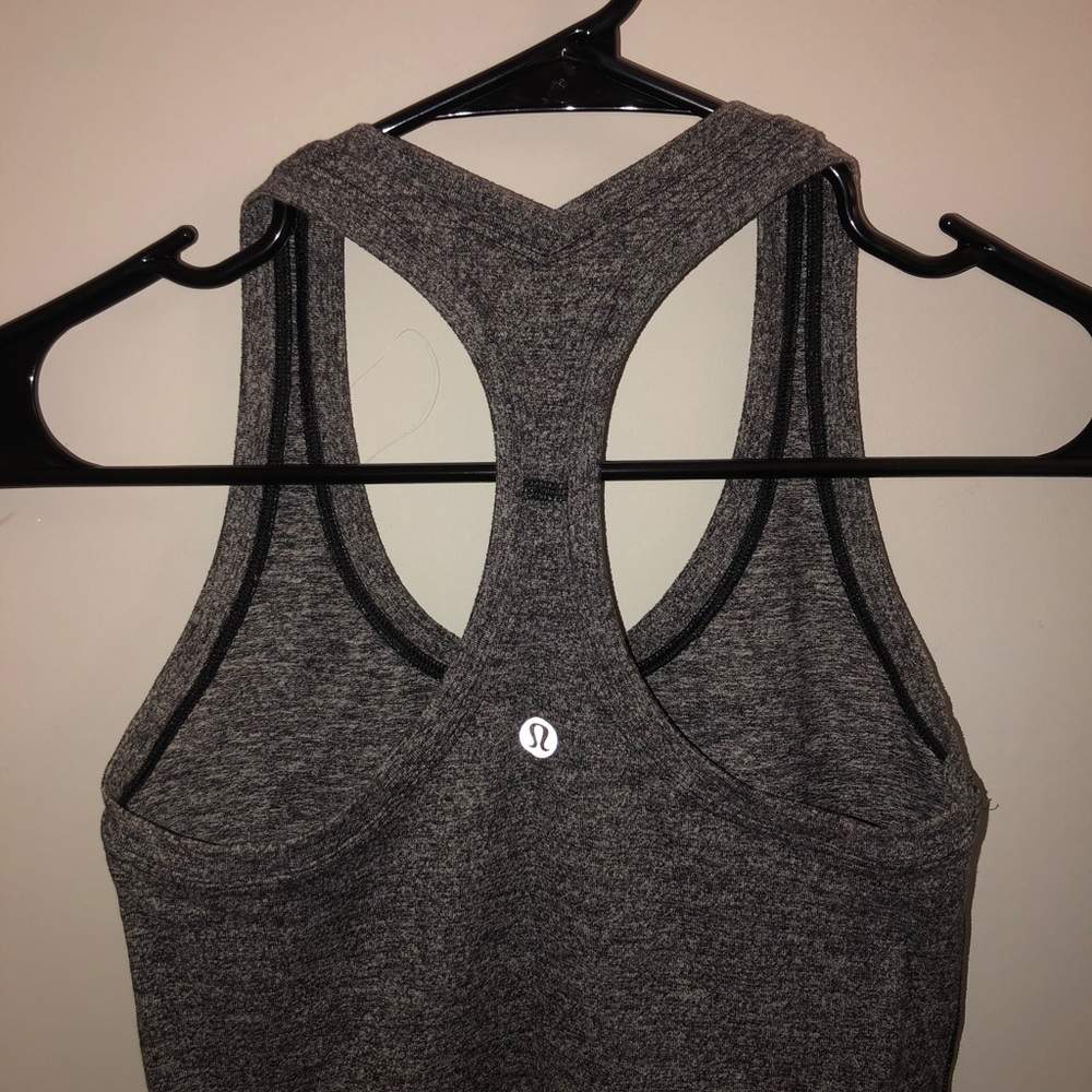 Lululemon Gray Racerback Tank - Picture 3 of 3